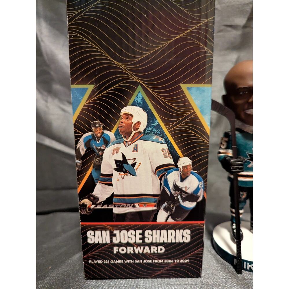 @@ GM Mike Grier San Jose Sharks NHL Bobblehead SGA BRAND NEW UNOPENED L@@K! - Picture 3 of 12